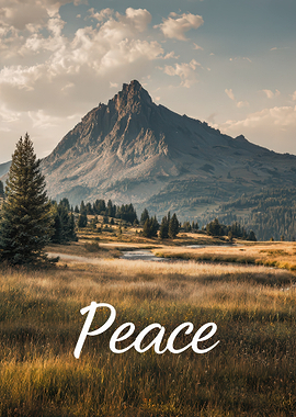 Peaceful Mountain Landscape