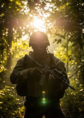 Soldier Forest Rifle