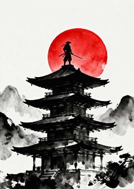 Shinobi on Pagoda