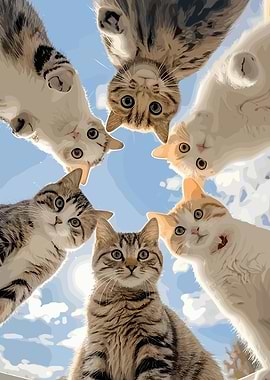 Circle of Curious Cats