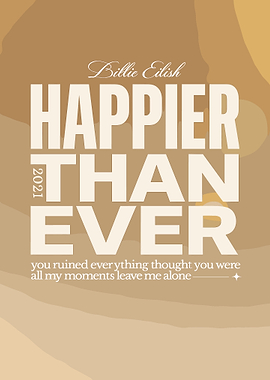 Billie Eilish - Happier Than Ever Music