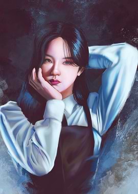 Portrait of a Woman in Apron