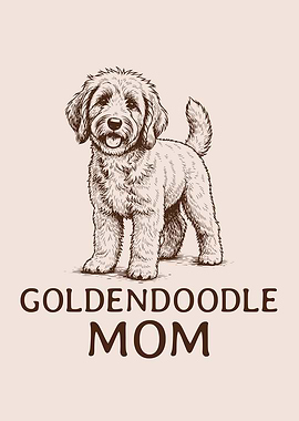 Goldendoodle Mom Dog Lover Mother