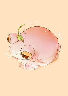 Peach Frog