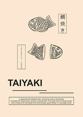 Taiyaki Japanese Food