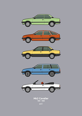 Mk2 Cavalier Classic Car Collection