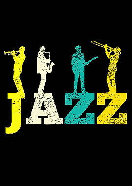 Jazz Musicians Silhouette