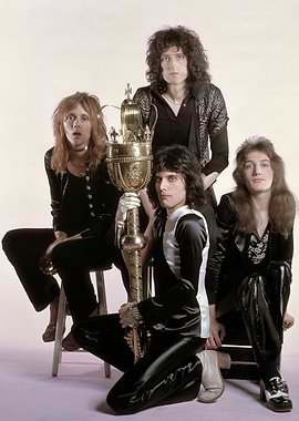 Queen band promotional shot