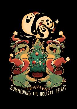 Summoning The Holiday Spirit Frogs