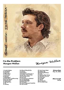 Morgan Wallen - I'm the Problem Album Cover