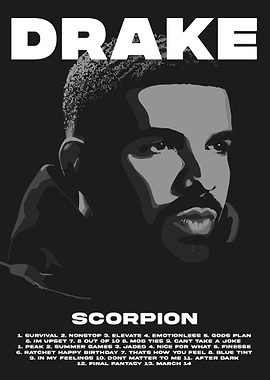 Drake - Scorpion Album Cover Art