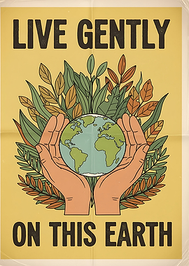 Live Gently on This Earth Poster