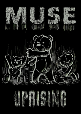 Muse Uprising Bears Illustration