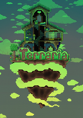 Terraria Floating Island House