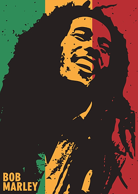 Bob Marley Portrait Art