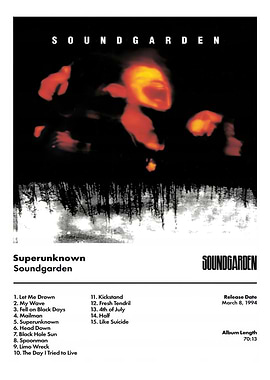 Soundgarden - Superunknown Album Cover