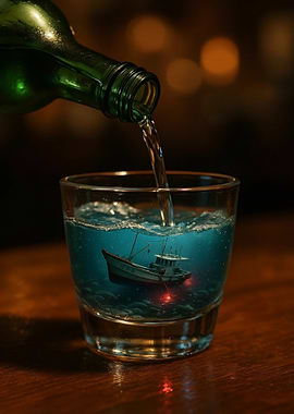 Boat in a Glass