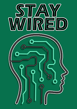 Stay Wired: Circuit Board Head