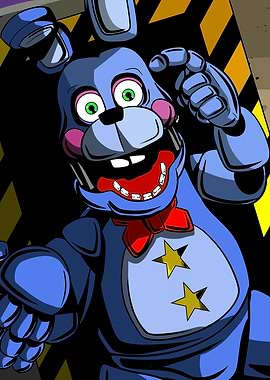 Five Nights at Freddy's Bonnie Illustration