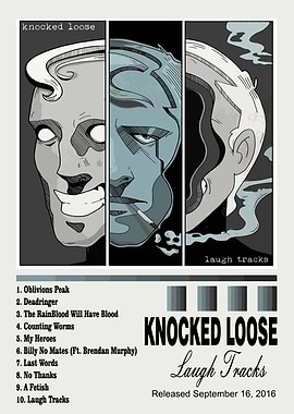 Knocked Loose - Laugh Tracks Album Art