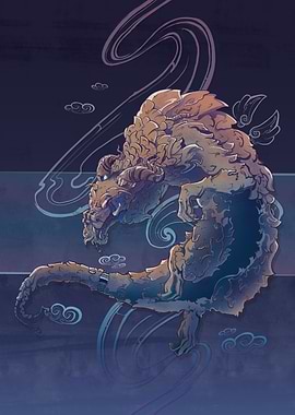 Mystical dragon