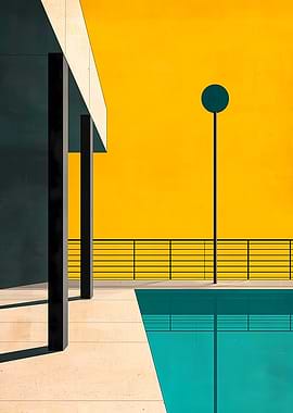 Modern Poolside Minimalism