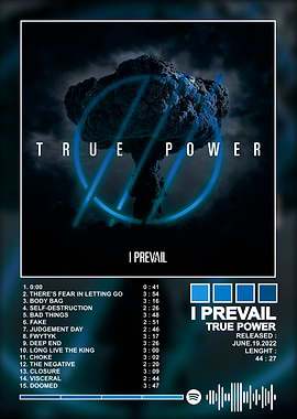 I Prevail - True Power Album Cover