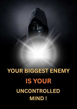 Uncontrolled Mind: Inspirational Dark Art