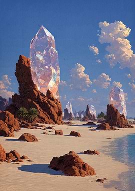 Crystal Beach Landscape
