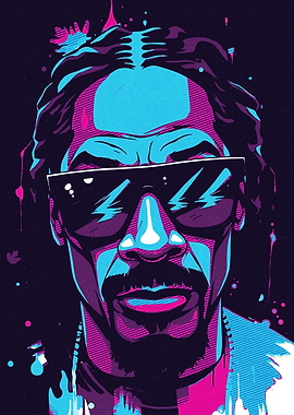 Snoop Dogg Pop Art Portrait