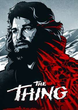 The Thing Movie Poster Art