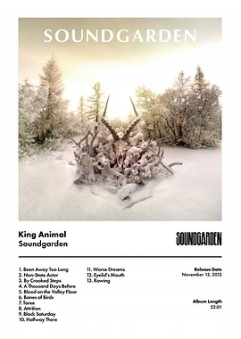 Soundgarden - King Animal Album Cover