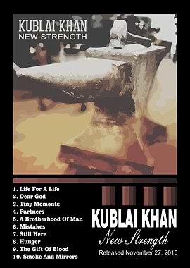 Kublai Khan - New Strength Album Cover