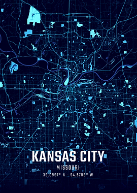 Kansas City Midnight Map