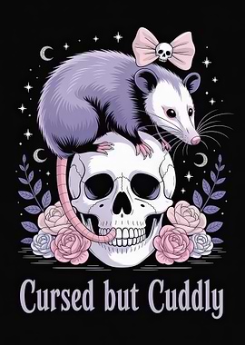 Cursed but Cuddly Opossum