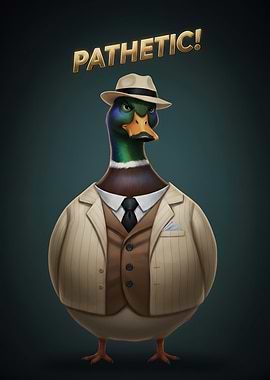 Pathetic Duck Gangster