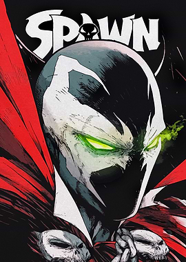 Spawn Comic Book Cover Art