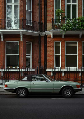 Mercedes Benz R107 SL in London