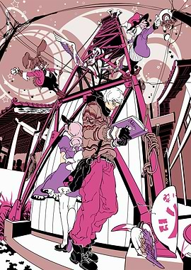 Wonderland Anime Illustration