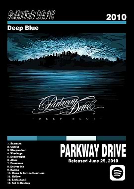 Parkway Drive - Deep Blue Album Cover