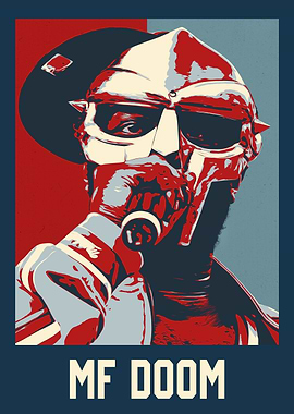 MF DOOM Poster Art