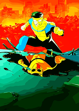 Invincible Comic Book Art