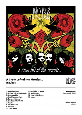 Incubus - A Crow Left of the Murder