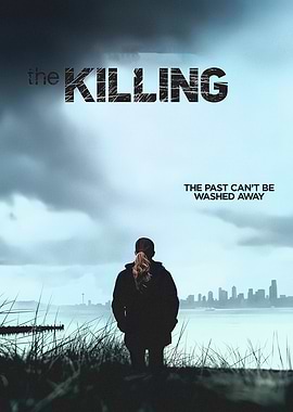 The Killing poster with cityscape view