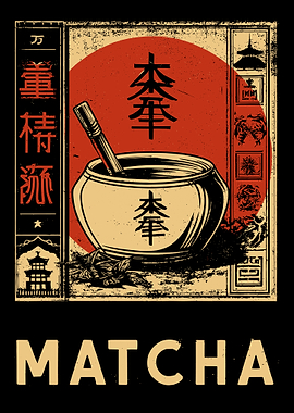 Matcha Tea Japanese Art