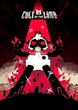 Cult of the Lamb Game Poster