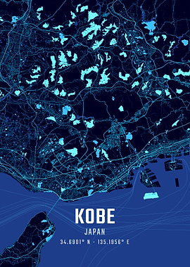 Kobe Midnight City Map