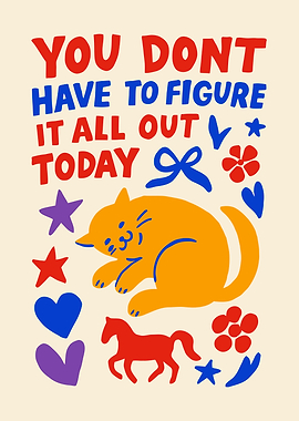 Motivational Cat Poster