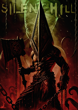 Silent Hill Pyramid Head Artwork