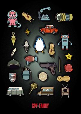 Iconic Symbols of Spy x Family